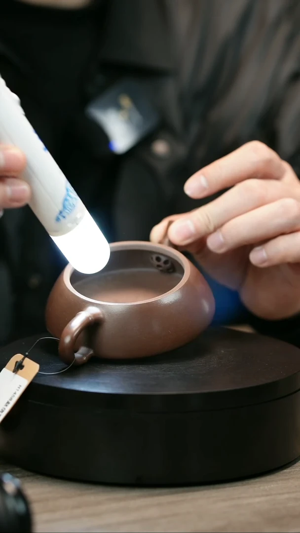 茶壶紫砂Z****?H1458赵信军竹节瓢