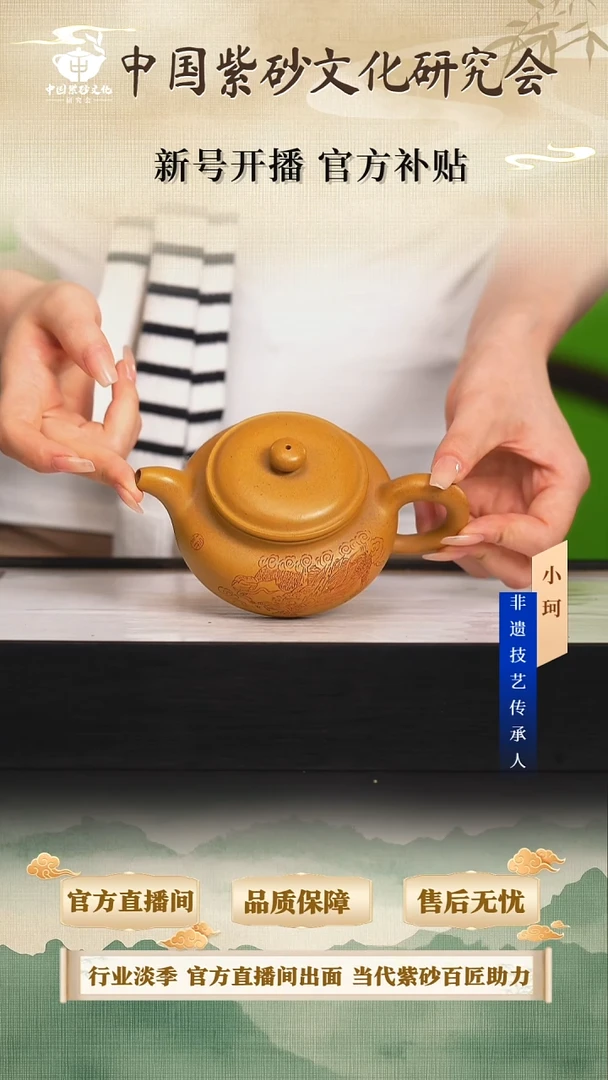 茶壶紫砂陶茶文化储          黄金段250cc左右