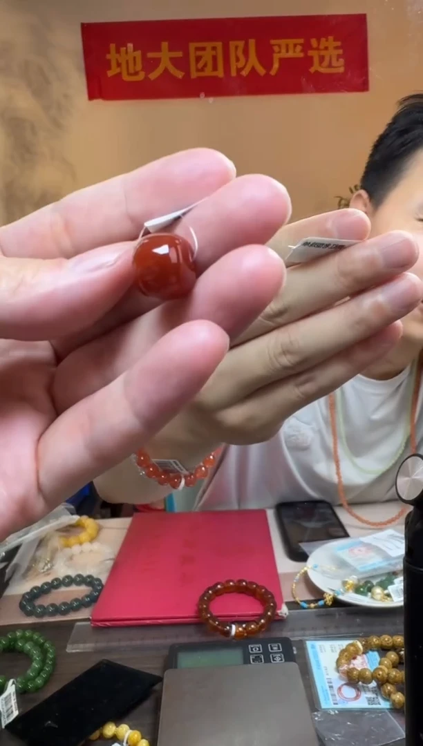 未镶嵌吊坠南红玛瑙南红老型珠单珠吊坠