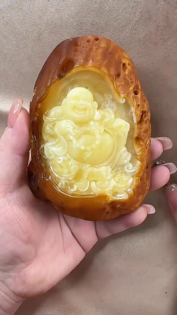 琥珀颈饰未镶嵌吊坠