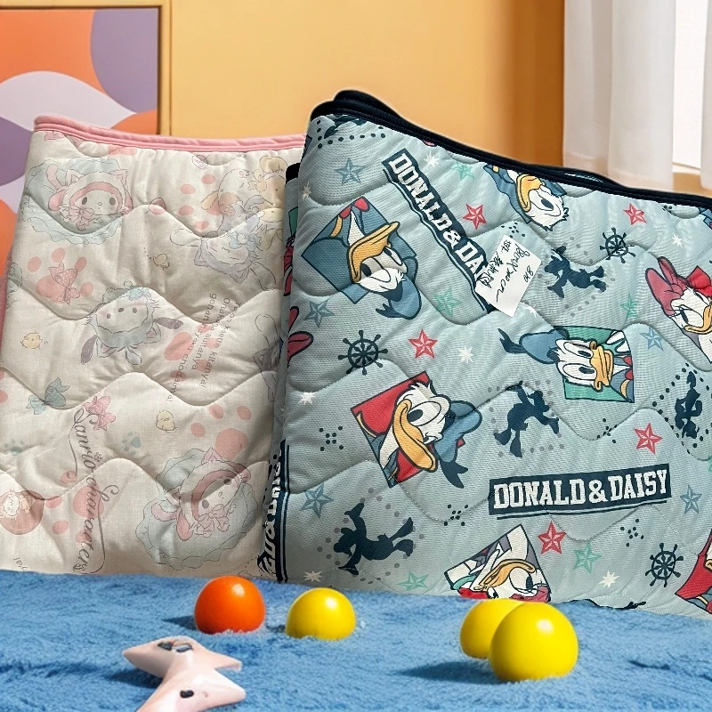 820儿童床盖 （可铺可盖颜色随机）98X200cm  尺寸上下差异5公分