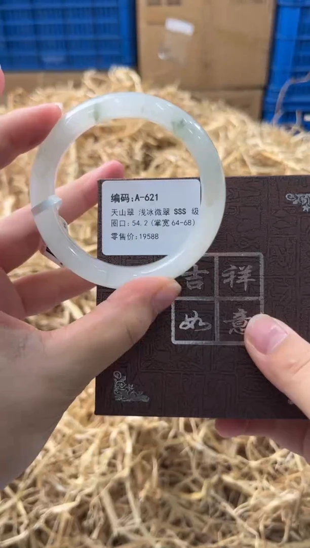 未镶嵌手镯石英质玉A-621