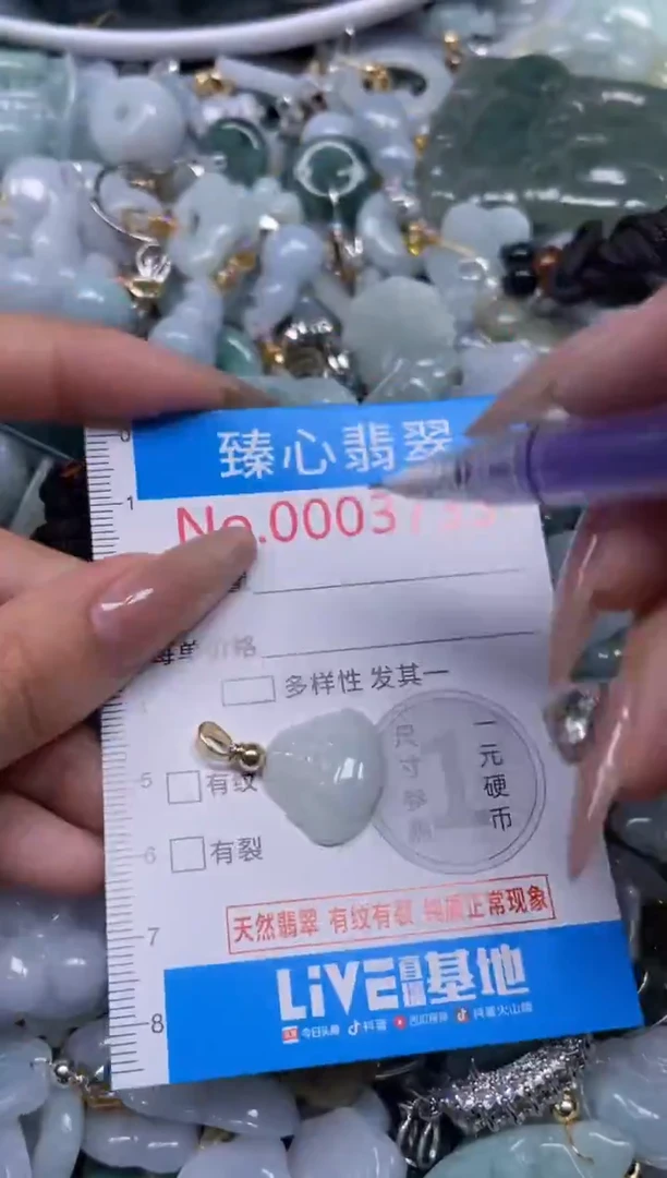 颈饰未镶嵌翡翠3733