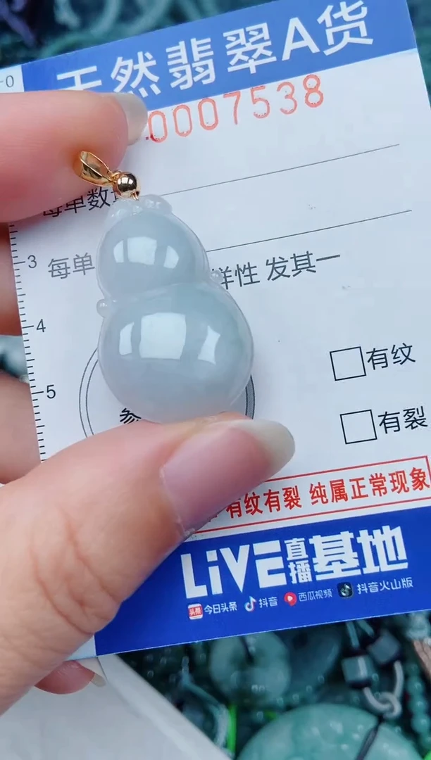 颈饰未镶嵌翡翠00007538