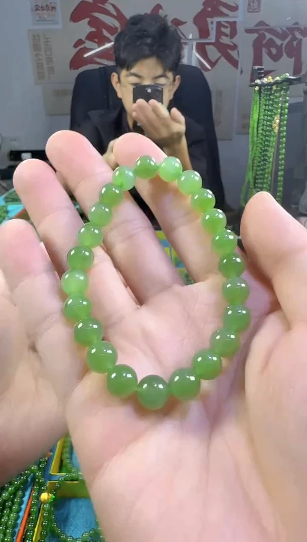 和田玉未镶嵌手串20