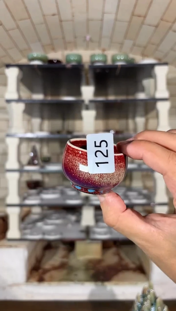 摆件精品窑变钧瓷茶器