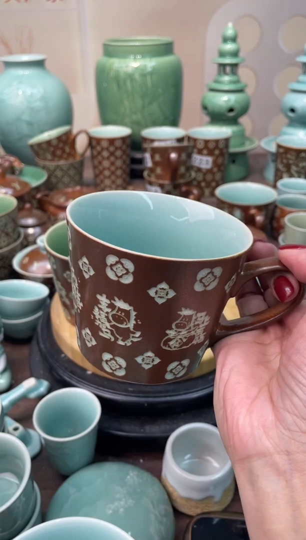 瓷 慧仙青瓷 龙泉青瓷大促 不分正暇