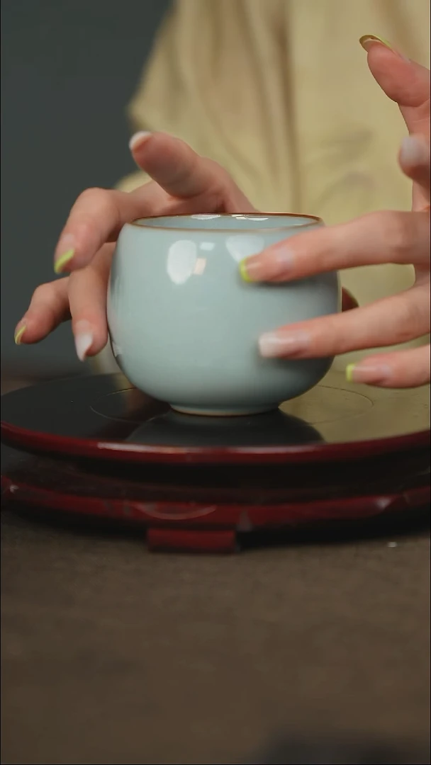 全品 大禅定杯 带底款