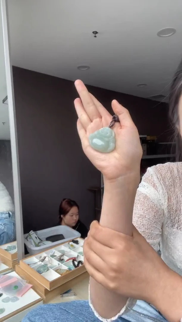 吊坠(不含链)未镶嵌翡翠天然缅甸A货翡翠