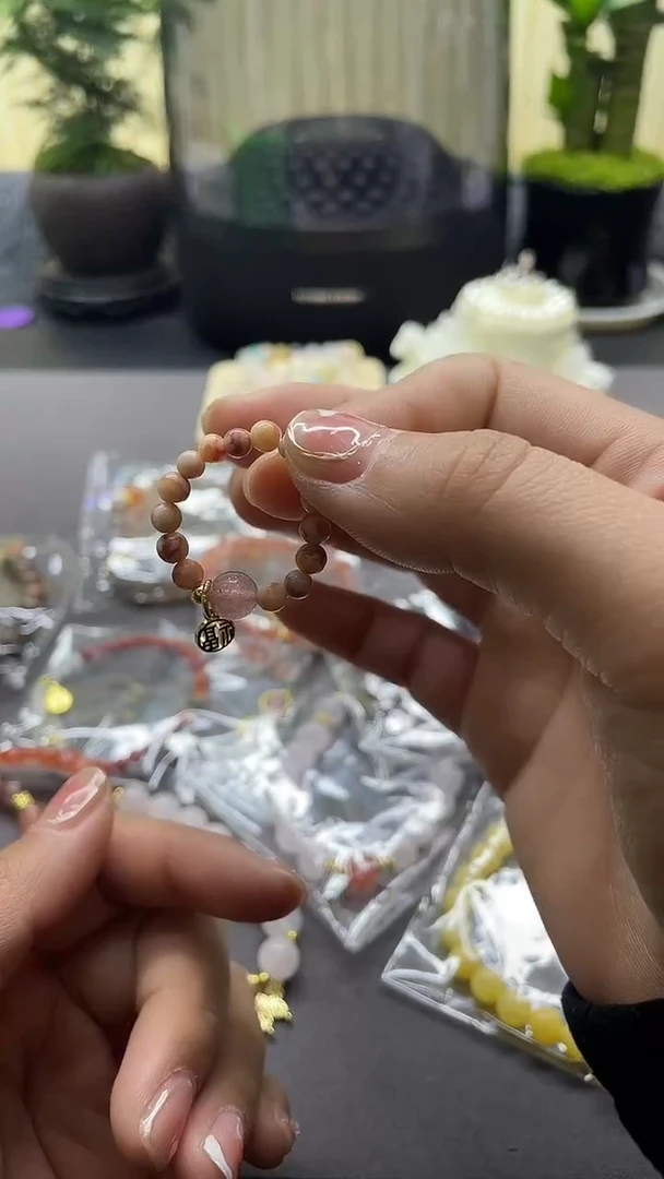 【闪购商品】水晶手链合金浮力B042