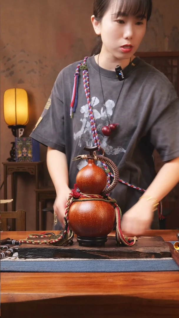 1491号精品大漆葫芦防腐防渗装水茶酒