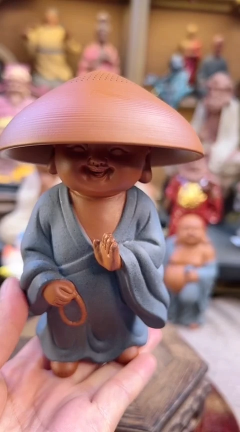 紫砂茶宠器闵茶宠摆件