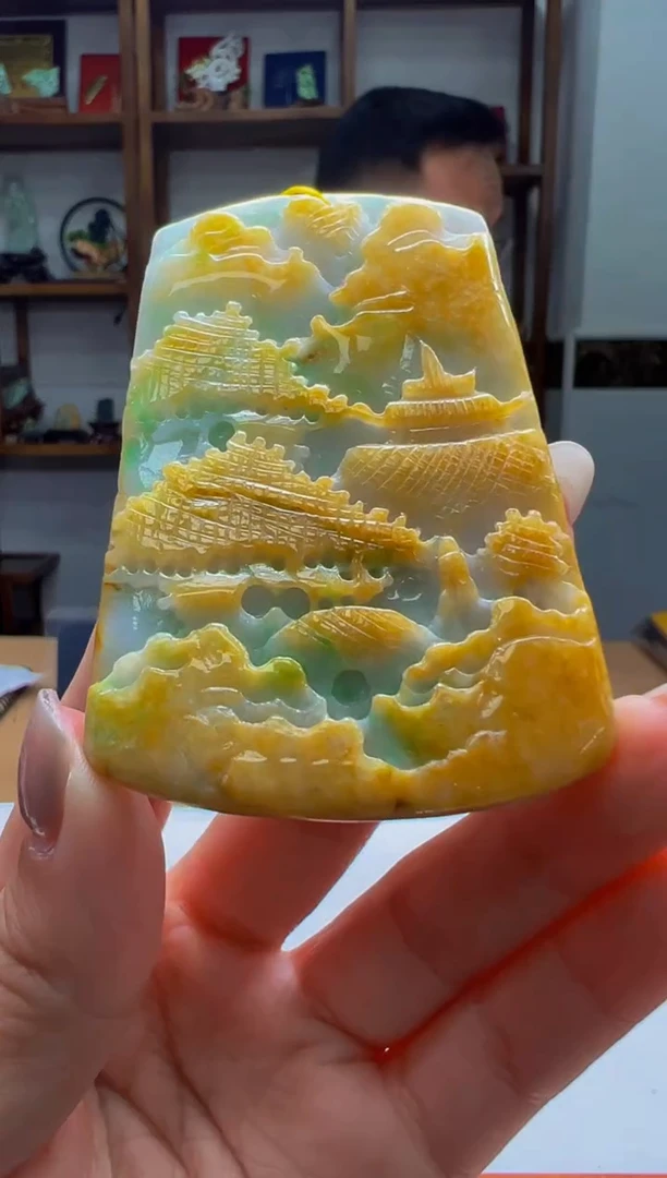 【闪购商品】定制翡翠未镶嵌6-Q2025-3-6-32