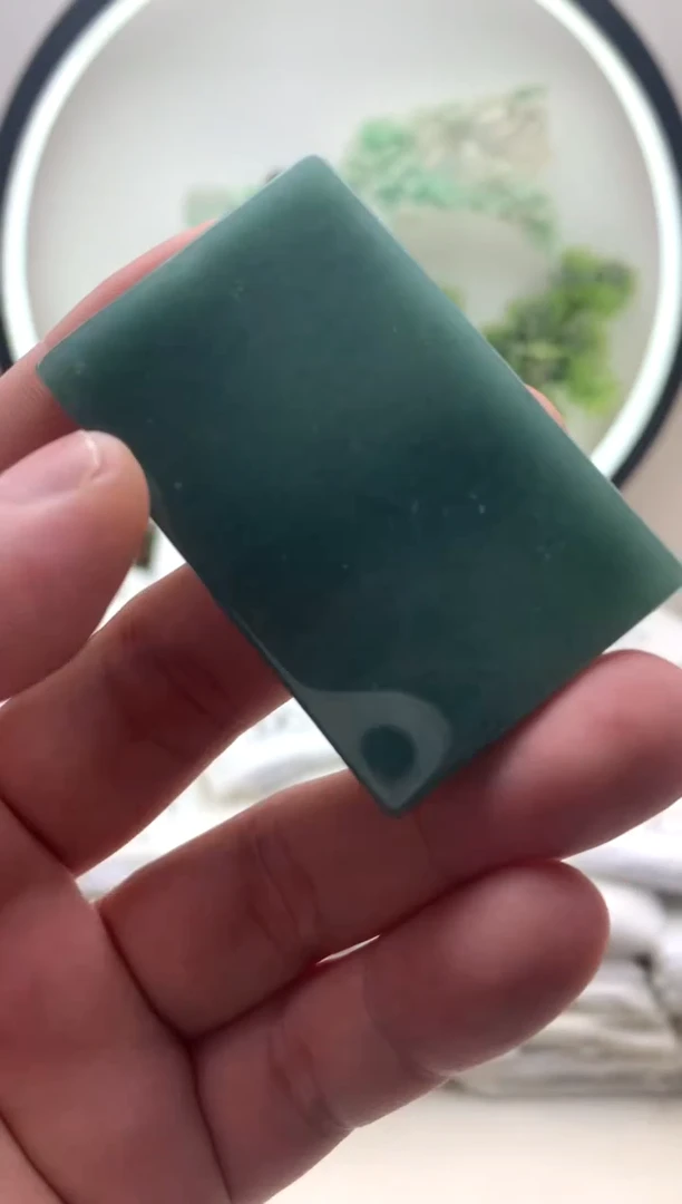 颈饰未镶嵌翡翠无事牌