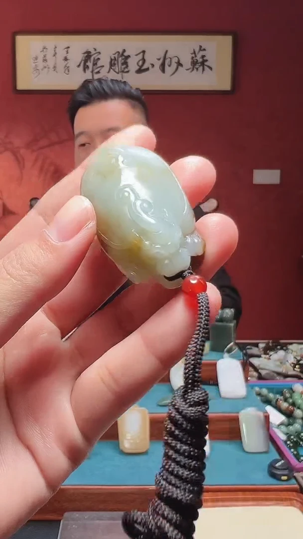 吊坠(不含链)未镶嵌和田玉40