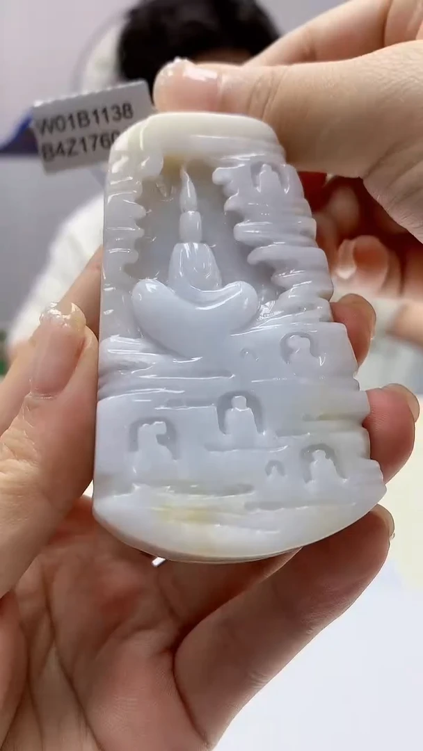 【闪购商品】定制翡翠未镶嵌4688ms-毛货121悟道