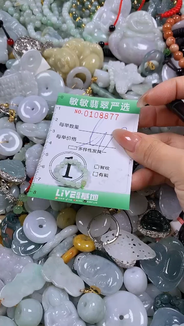 【闪购商品】翡翠颈饰未镶嵌闪购0108877多样性发其一