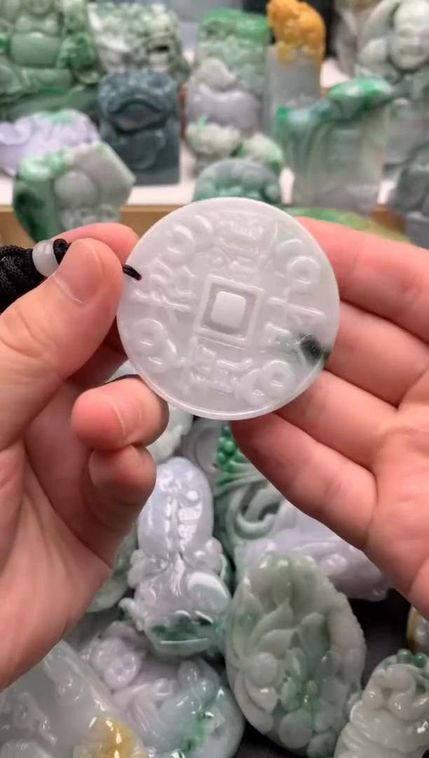 吊坠(不含链)未镶嵌翡翠1