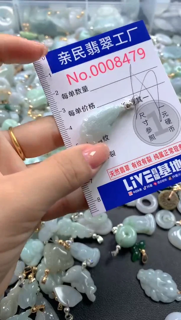 颈饰未镶嵌翡翠8479