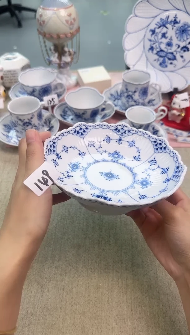瓷片带原盒瓷片辰辰瓷器美到爆