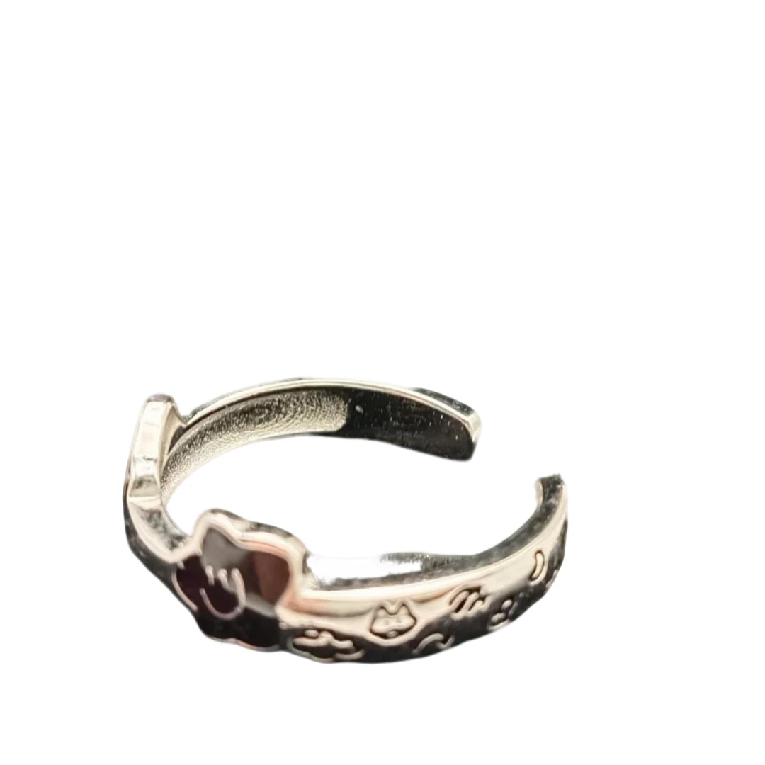 925银戒指 wishrich-多金原创魅力自信自律创造寓意戒指-多金戒指