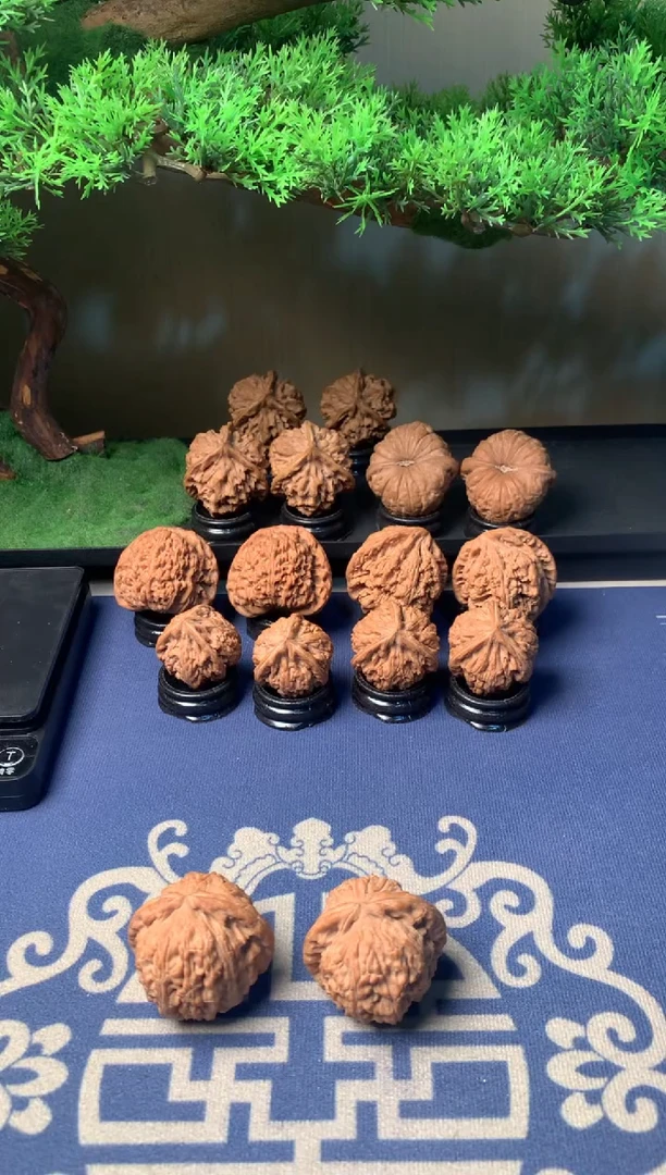 【闪购商品】文玩核桃吊坠44南瓜墩