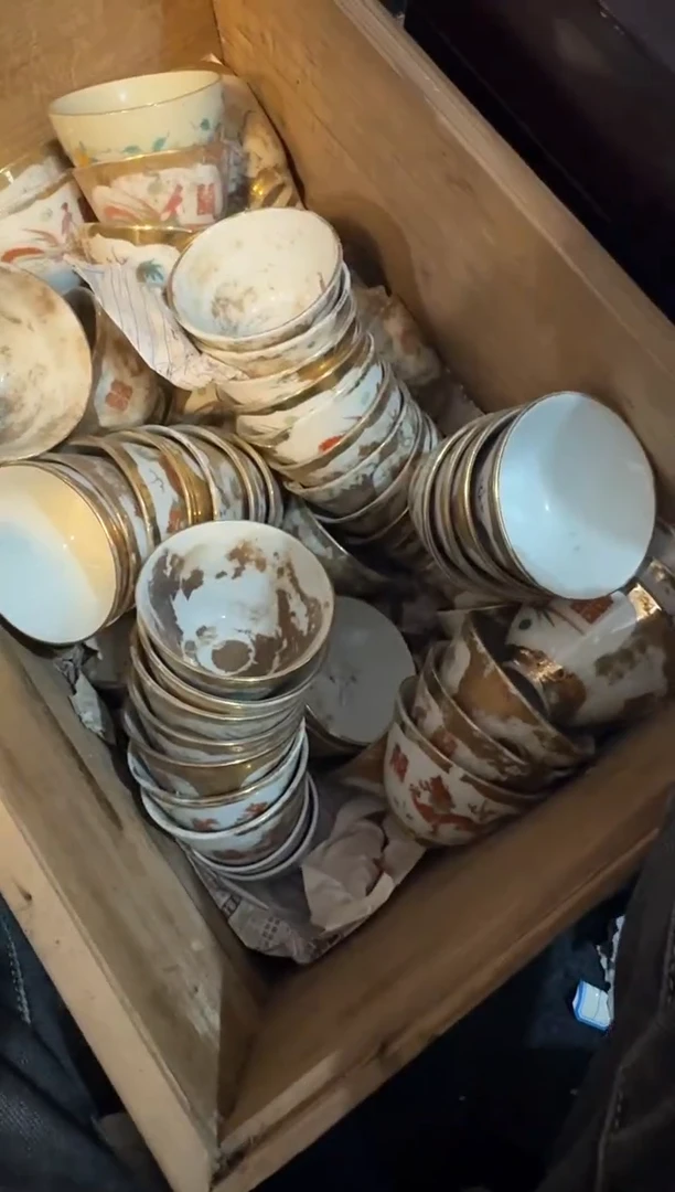 景德镇精品陶瓷茶具厂瓷回流瓷，全部清仓【脱金】