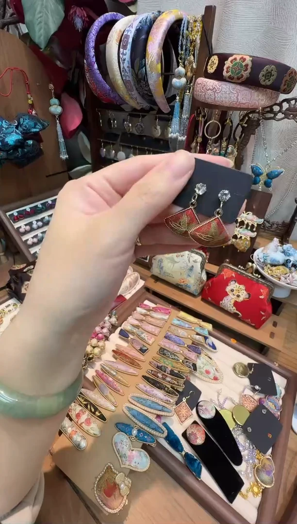 【孤品车11.24】苏地冬庭劲晚扇形耳针款