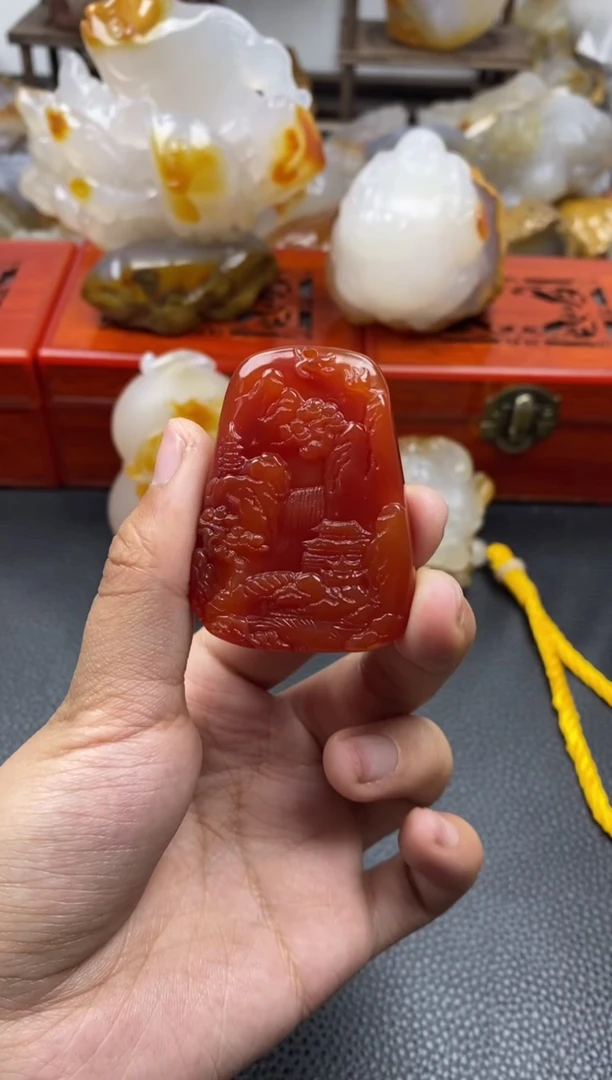【闪购商品】玛瑙/玉髓挂件未镶嵌00