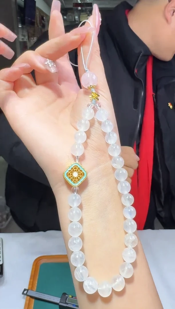 【闪购商品】月光石手机挂未镶嵌多样性发一件 381