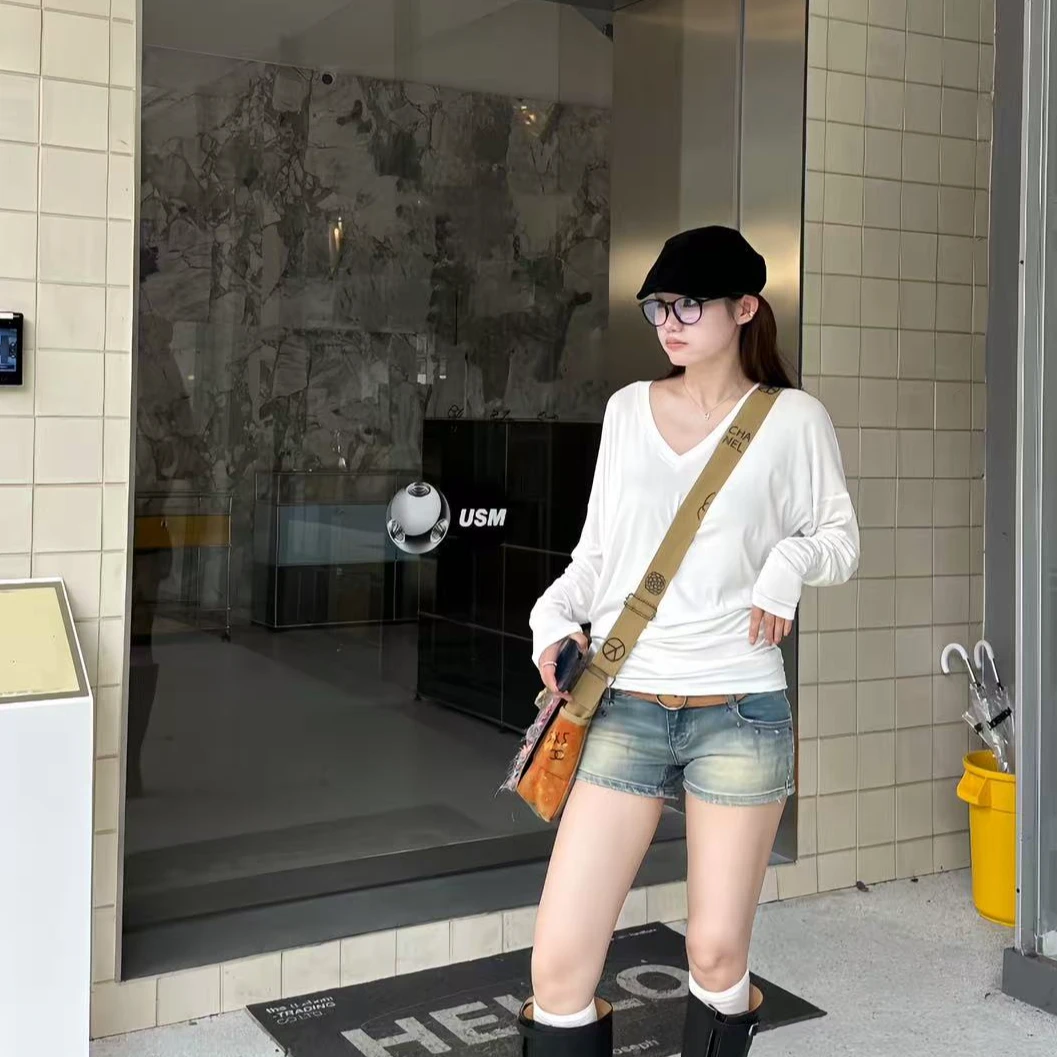 LA 堆堆感 不规则两穿 上衣26361