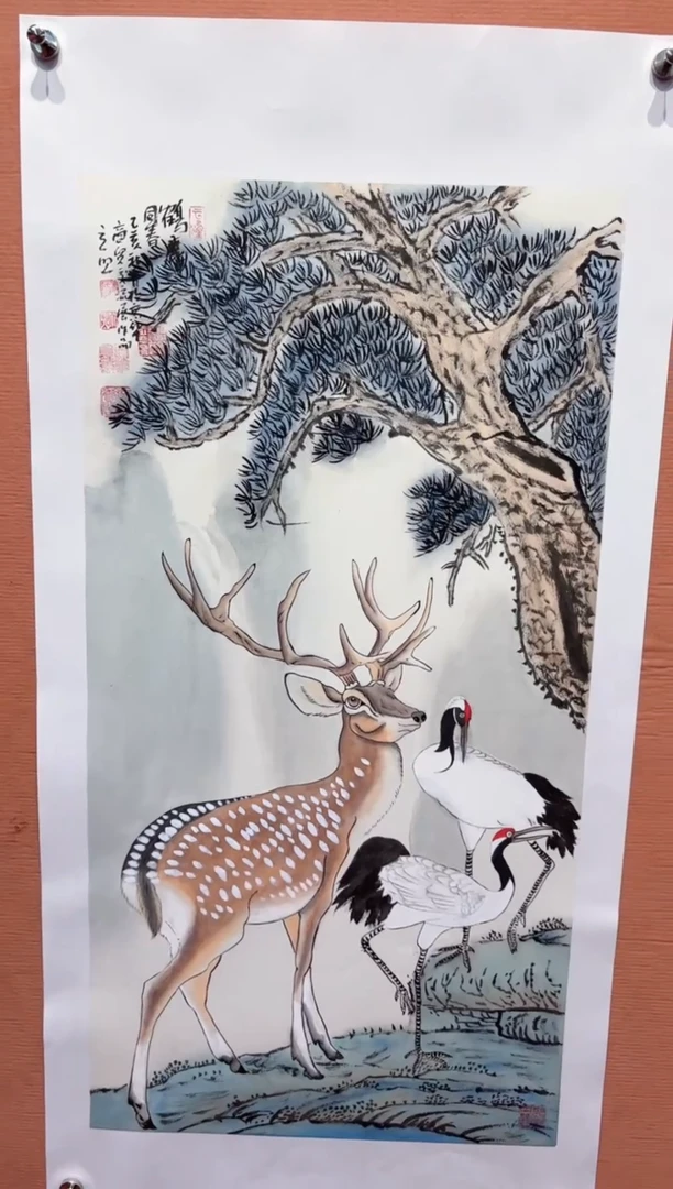 国画师立照老师国画作品