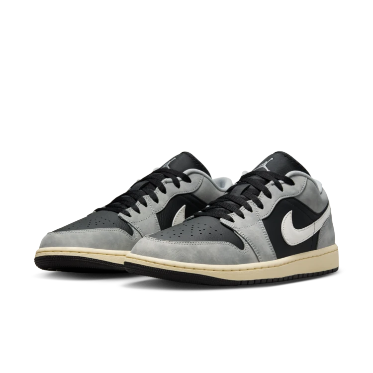 NIKE/耐克【天虹】AJ1男黑水泥低帮运动休闲鞋HQ2010-012