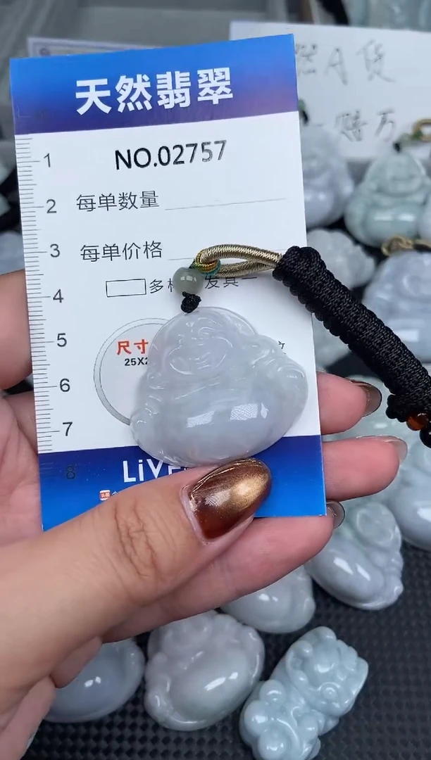 颈饰未镶嵌翡翠纯天然A货翡翠2757