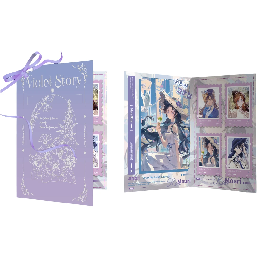 樱欣文创名侦探柯南古董收藏家系列邮票同人二创盲盒（代拆）