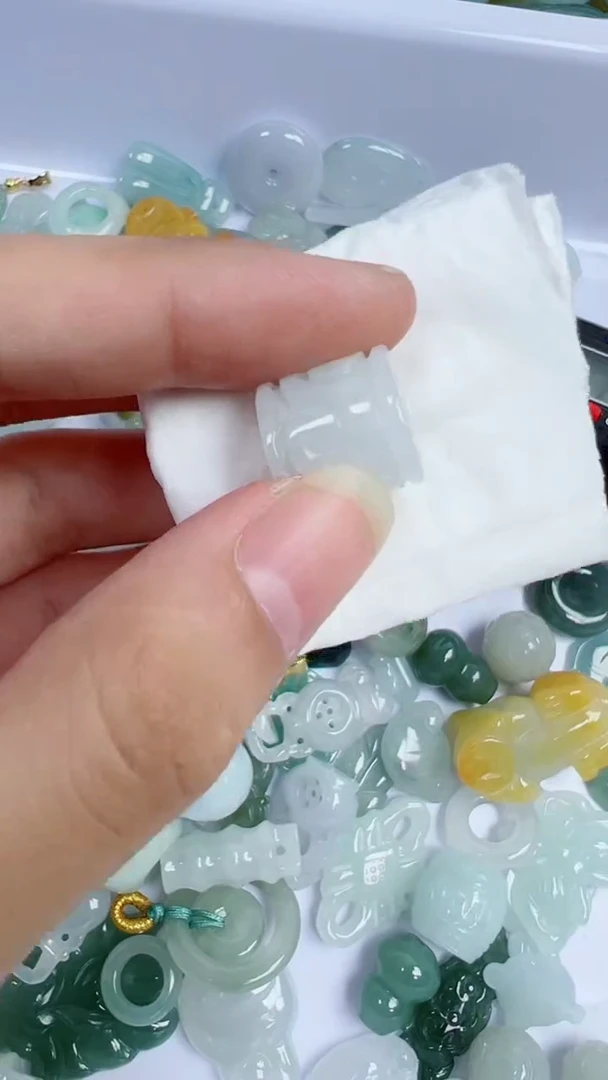 散珠翡翠934号链接，A货翡翠