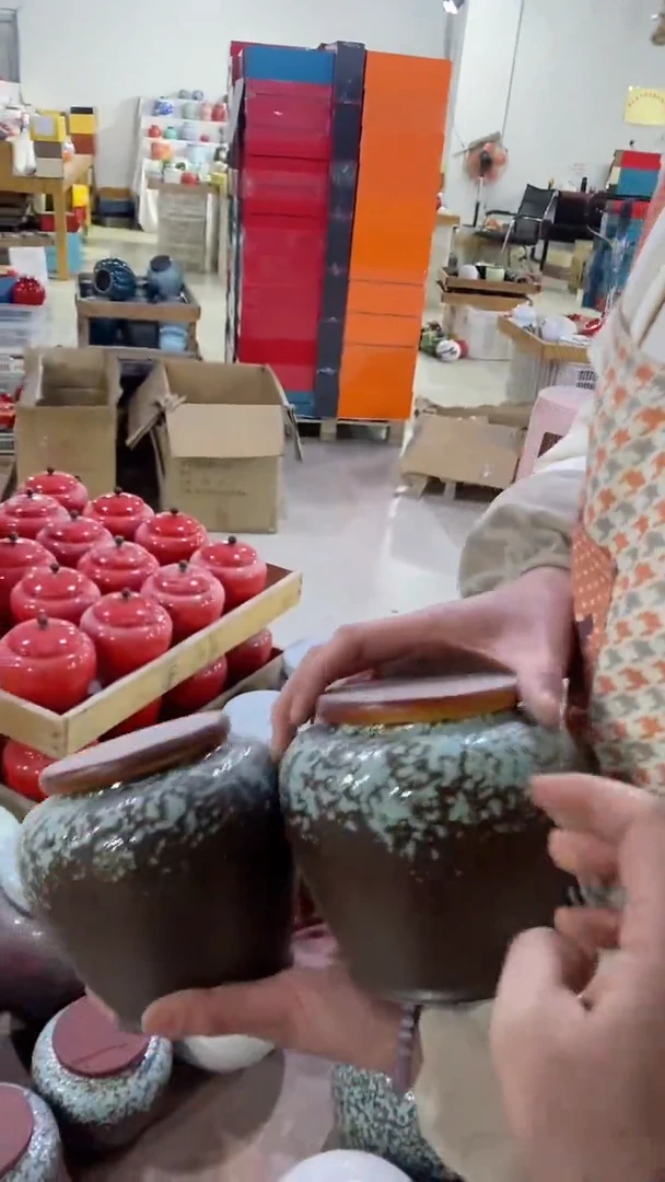 【闪购商品】罐陶瓷茶叶罐存茶罐密封罐