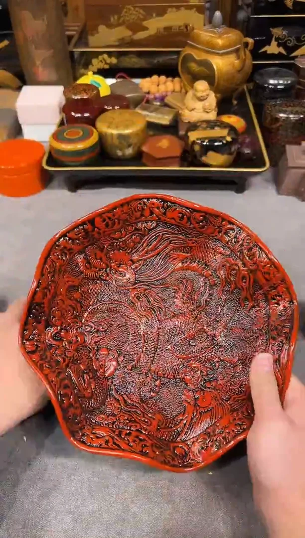 壶承大漆漆器大漆漆器