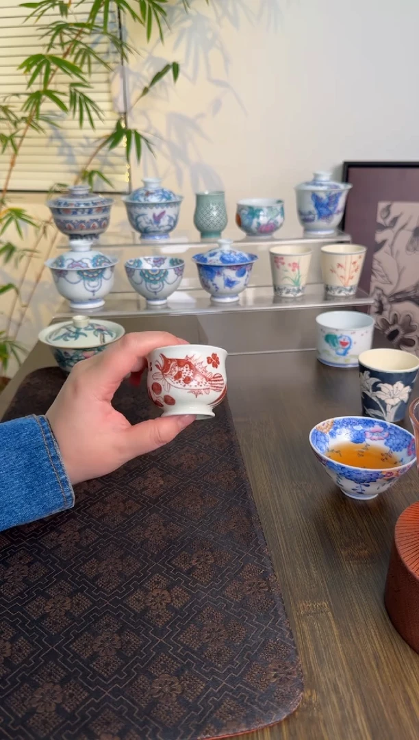 【闪购商品】景德镇手绘茶杯茶杯