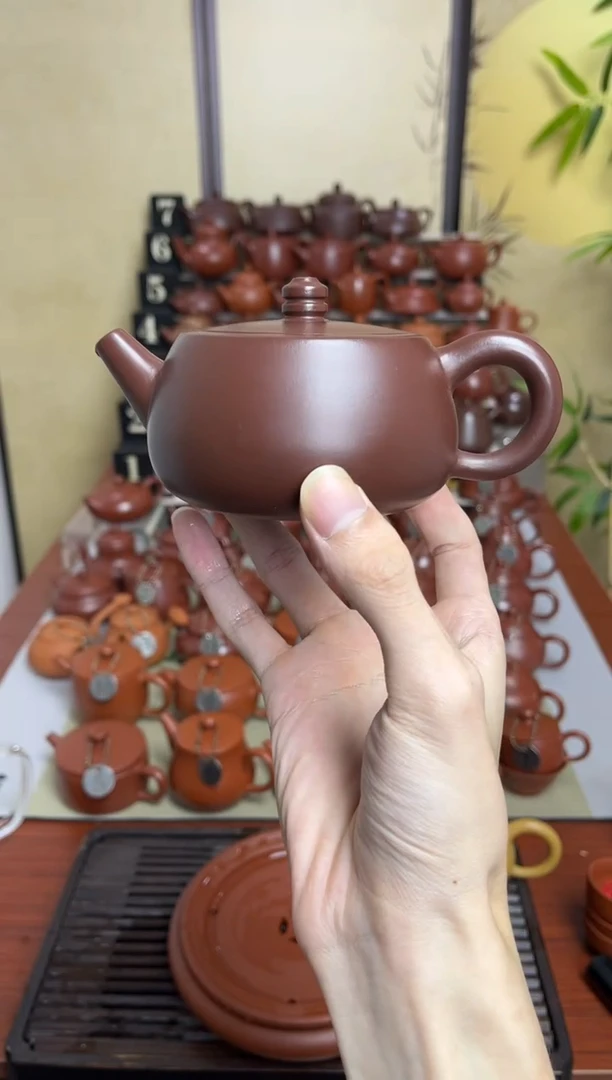 封****?紫泥汉瓦230cc紫砂壶