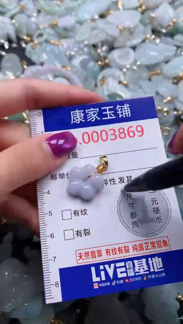 颈饰未镶嵌翡翠3869