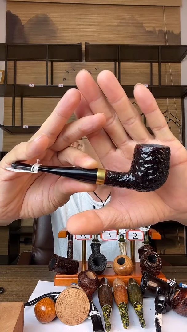 石楠木纯手工意大利石楠木烟斗