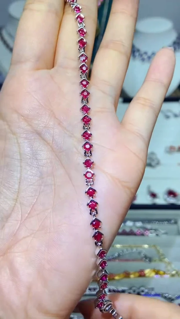 银S925镶嵌耳饰紫晶1