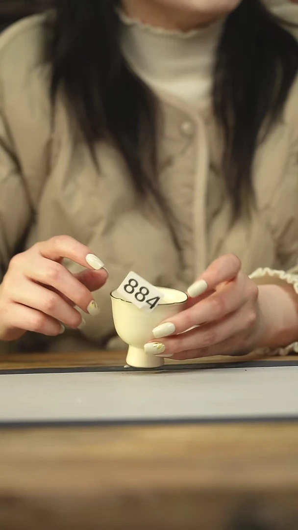 设计师手作款落单杯