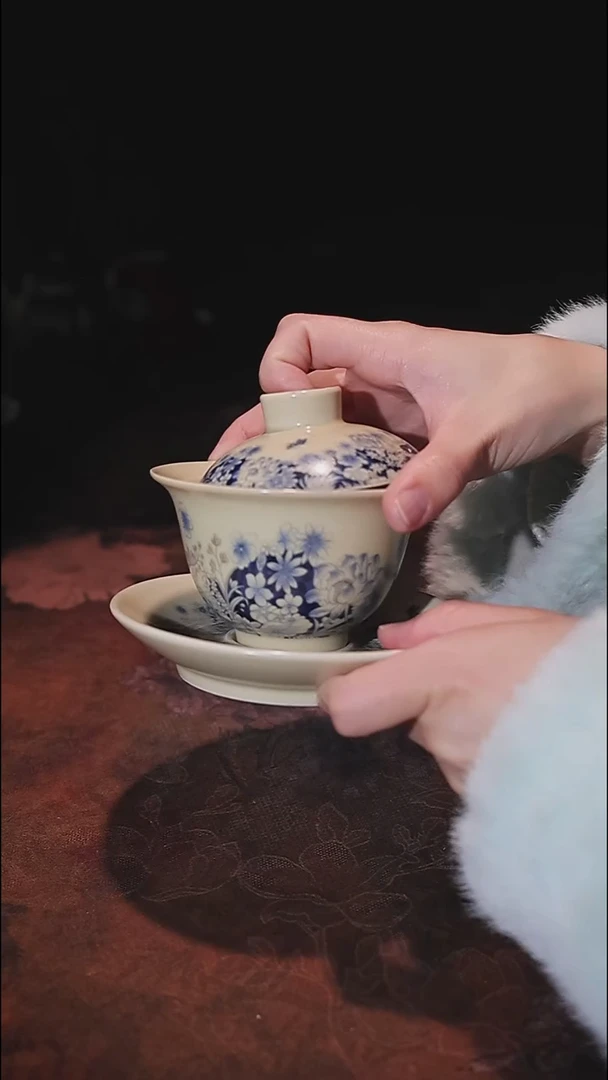 陶瓷茶具（无礼盒）@@28