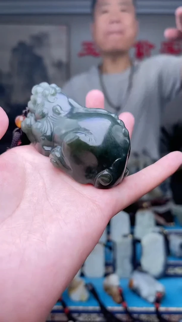 和田玉未镶嵌挂件1