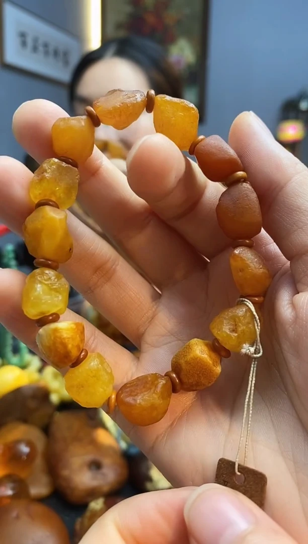 手串琥珀未镶嵌手串