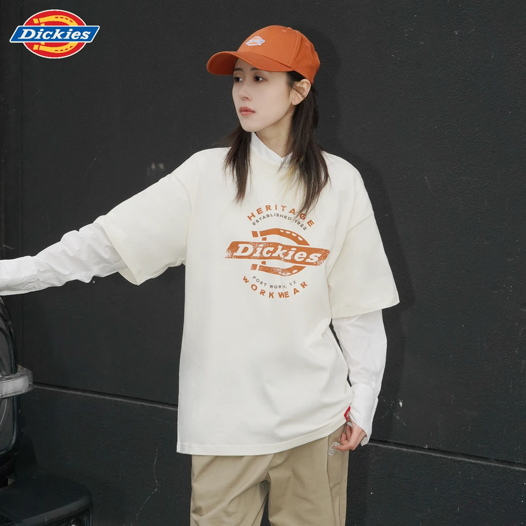 Dickies百搭美式经典logo休闲情侣短袖T恤DK0A8824