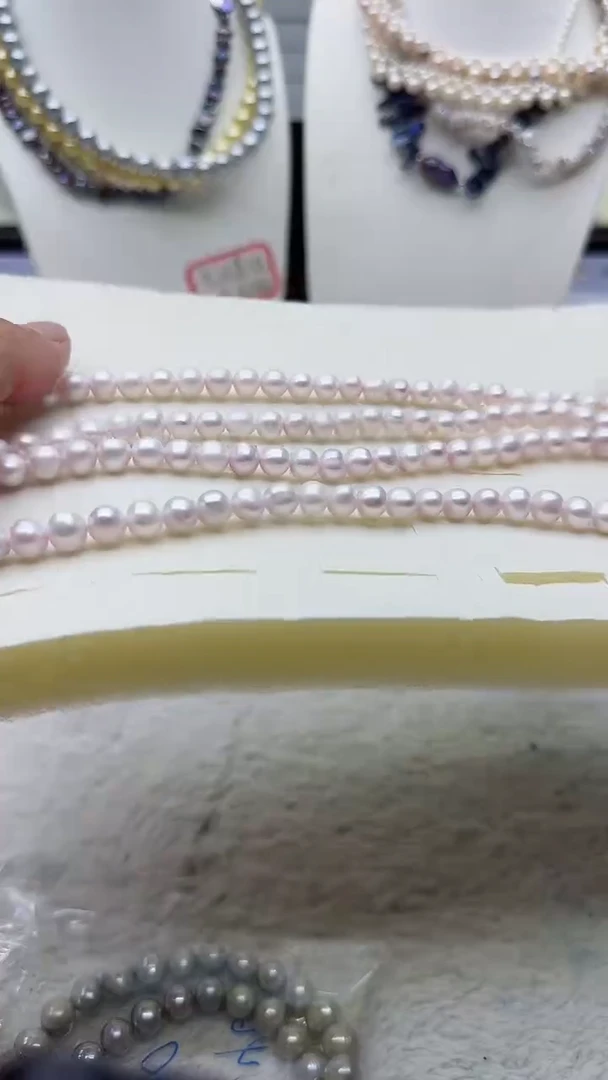 淡水珍珠未镶嵌套链57