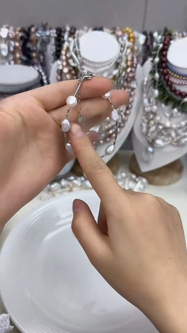 颈饰未镶嵌淡水珍珠11